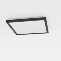 EGLO connect Loftlamper > LED-loftlampe Rovito-Z, sort, 29 x 29 cm
