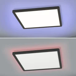 EGLO connect Loftlamper > LED-loftlampe Rovito-Z, sort, 29 x 29 cm