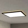 Loftlamper ^ EGLO connect LED-loftlampe Rovito-Z, sort, 50 x 50 cm