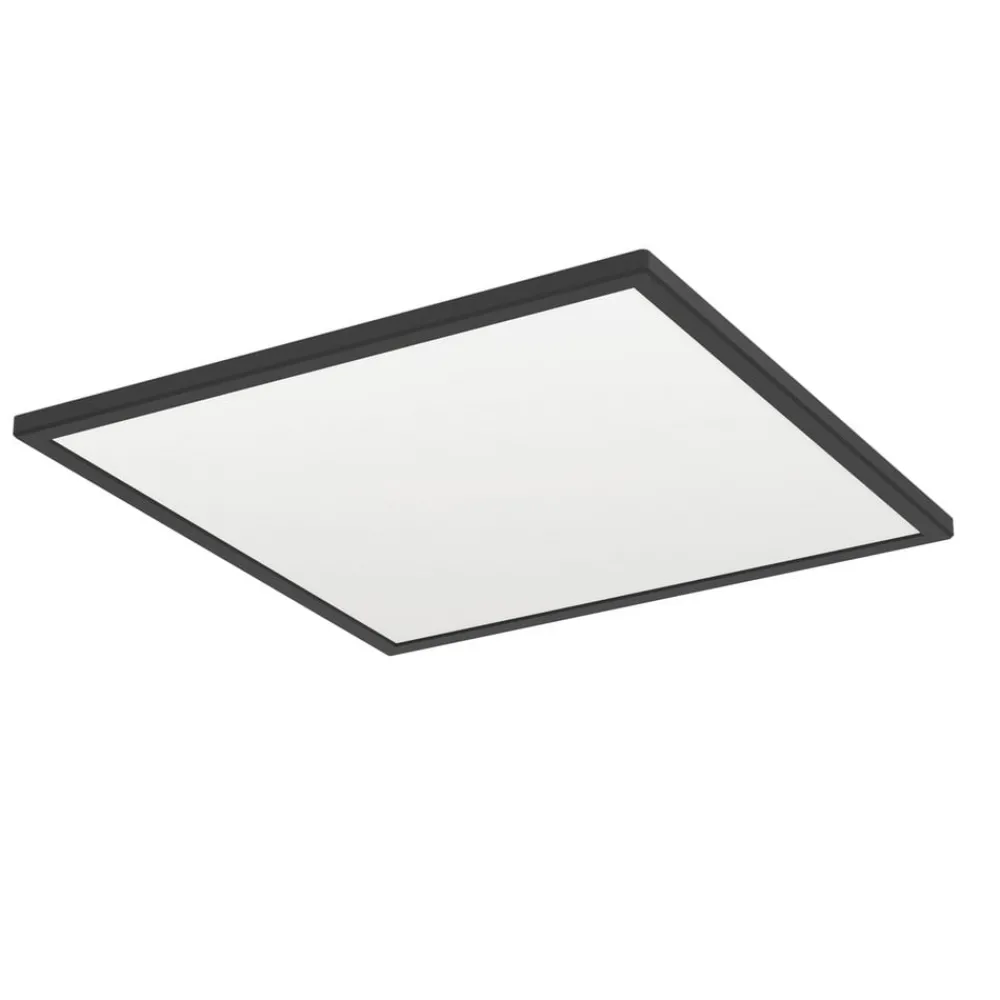 Loftlamper ^ EGLO connect LED-loftlampe Rovito-Z, sort, 50 x 50 cm
