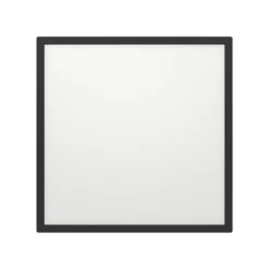Loftlamper ^ EGLO connect LED-loftlampe Rovito-Z, sort, 50 x 50 cm