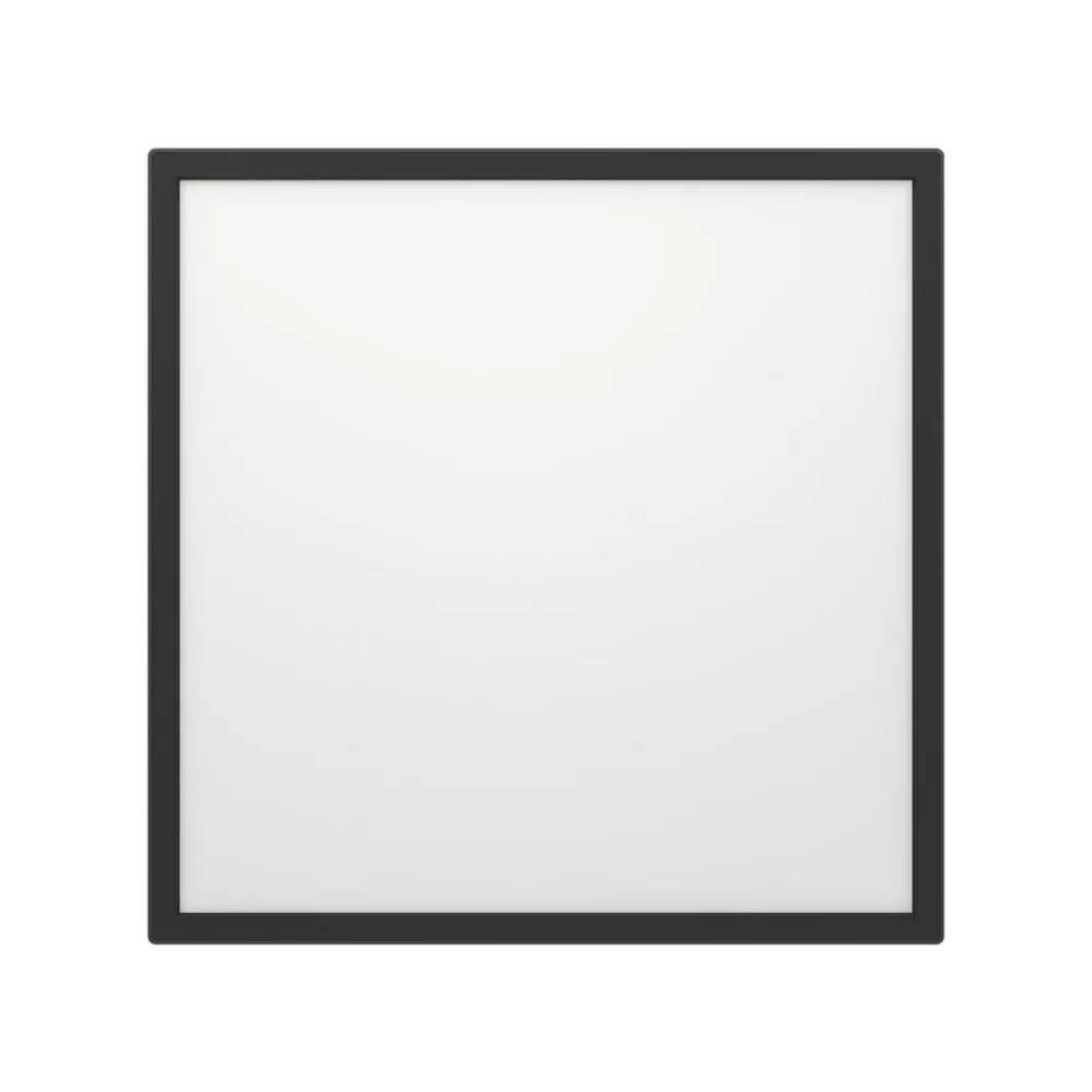 Loftlamper ^ EGLO connect LED-loftlampe Rovito-Z, sort, 50 x 50 cm
