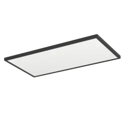 Loftlamper|Loftlamper ^ EGLO connect LED-loftlampe Rovito-Z, sort, 57 x 30 cm