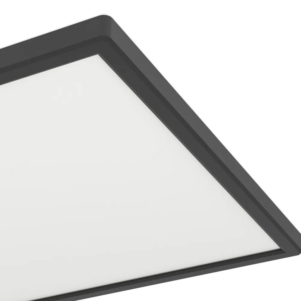 Loftlamper|Loftlamper ^ EGLO connect LED-loftlampe Rovito-Z, sort, 57 x 30 cm