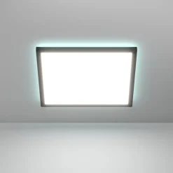 Loftlamper|Loftlamper ^ EGLO connect LED-loftlampe Rovito-Z, sort, 39 x 39 cm