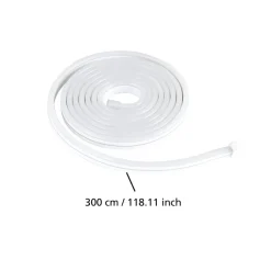 Dekorationsbelysning|Led Strips ^ EGLO connect LED-Strip Neon Stripe-Z, 3 M., RGB, CCT, hvid