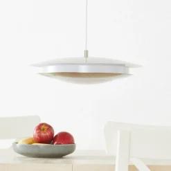 EGLO connect Pendellamper > Moneva-C LED-hængelampe nikkel Ø 40,5