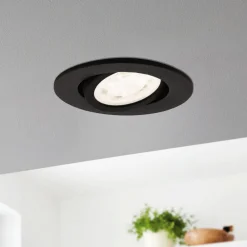 EGLO connect Indbygningsspots > Saliceto-Z LED indbygningslampe, sort