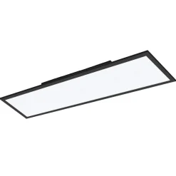 Loftlamper|Loftlamper ^ EGLO connect Salobrena-Z LED-loftslampe, 120x30cm, sort