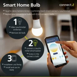 EGLO connect Bordlamper > Simolaris-Z LED-gulvlampe
