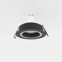 EGLO connect Indbygningsspots > Smart LED-lampe Carosso-Z, Ø 9 cm, sort