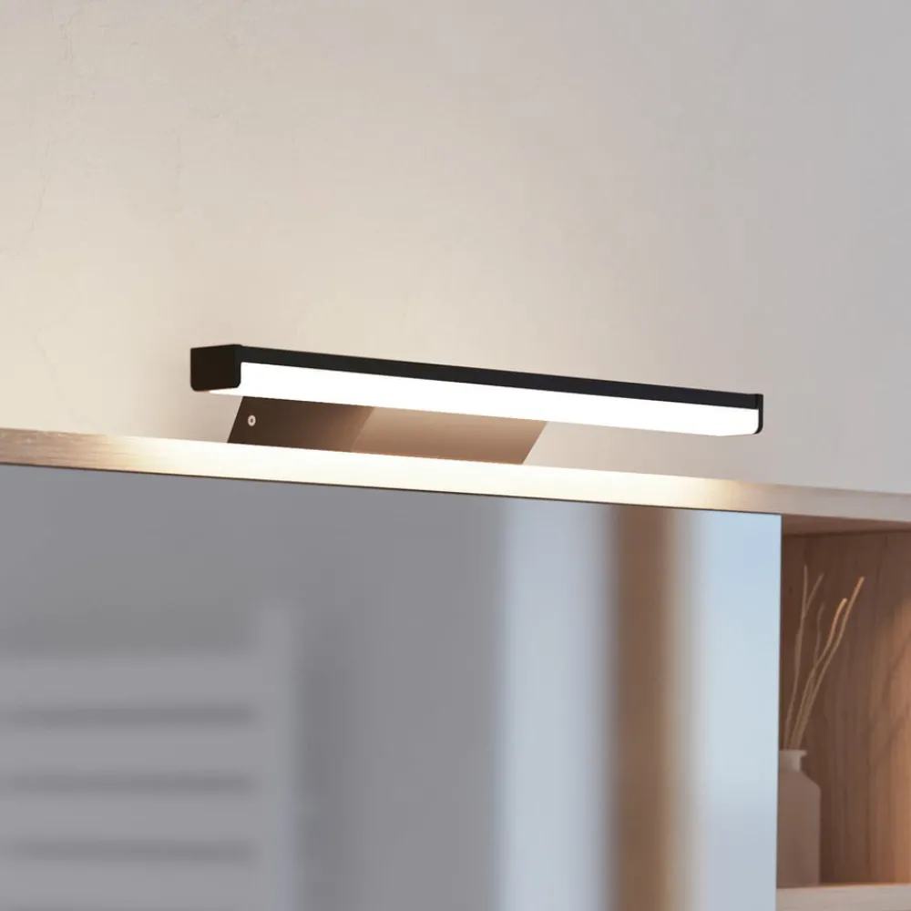 Væg- Og Spejllamper|Væglamper ^ EGLO connect Smart LED-spejllampe Regello-Z, sort
