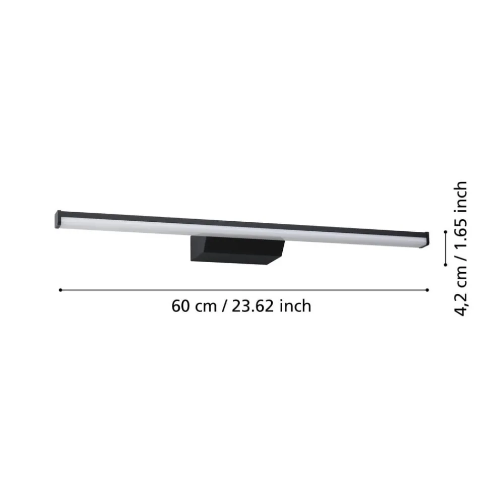 Væg- Og Spejllamper|Væglamper ^ EGLO connect Smart LED-spejllampe Regello-Z, sort
