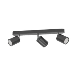 EGLO connect Loftlamper|Spotlights > Smart Spot Adfira-Z, sort, 3 lyskilder, stål