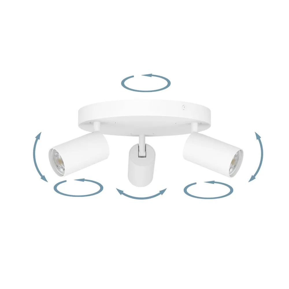 EGLO Loftlamper|Spotlights > connect Telimbela-Z loftspot 3 lyskilder hvid