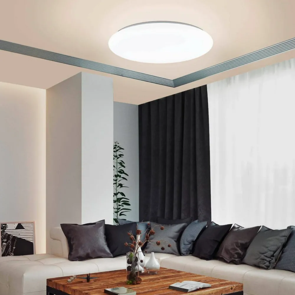 Loftlamper ^ EGLO connect Totari-Z LED-loftslampe, hvid 56 cm