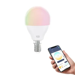 EGLO connect Dæmpbar Led-Pære|Smarte Lyskilder > -z E14 P45 LED-pære 5W 470lm RGBW