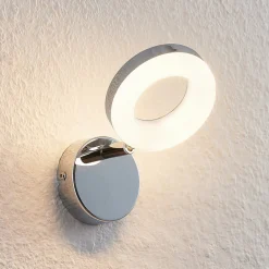 ELC Spotlights > Tioklia LED-spot, krom, 1 lyskilde