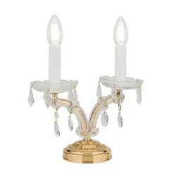 ORION Bordlamper > Elegant TJURA bordlampe med krystaller
