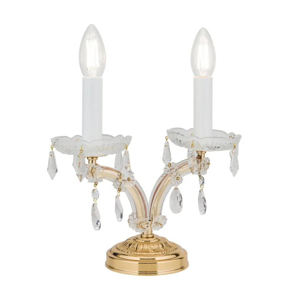 ORION Bordlamper > Elegant TJURA bordlampe med krystaller