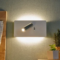 Lucande Pendellamper|Væglamper > Elske LED-væglampe med læselampe