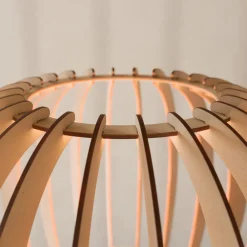 Envostar Gulvlamper|Gulvlamper > Clay gulvlampe, metal/birketræ