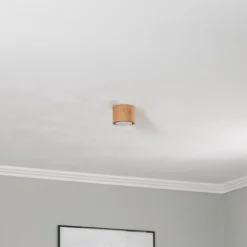 Envostar Loftlamper > Ernest Downlight GX53 i træ, rund