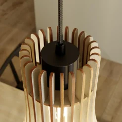 Bæredygtige Lamper|Pendellamper ^ Envostar Furn pendel, birkekrydsfiner, 3fl