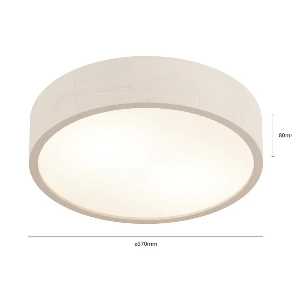 Envostar Gang|Loftlamper > Kerio loftlampe, Ø 37 cm, hvid