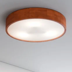 Envostar Loftlamper|Loftlamper > Kerio loftlampe, Ø47cm, rustik fyrretræ