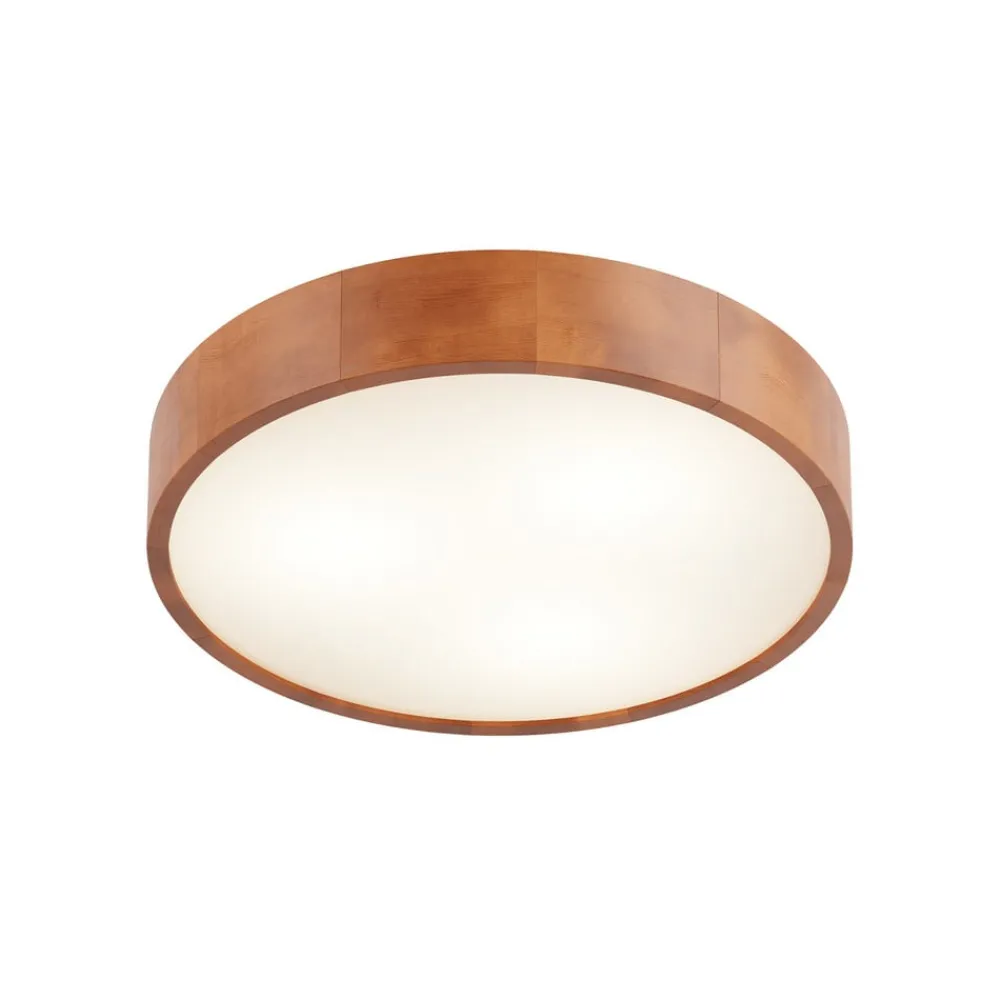 Envostar Loftlamper|Loftlamper > Kerio loftlampe, Ø47cm, rustik fyrretræ