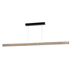Envostar Bæredygtige Lamper > Lineo LED-pendel fyrretræsgrå 118 cm
