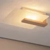 Loftlamper|Loftlamper ^ Envostar Peach Puff loftlampe med glas, træ