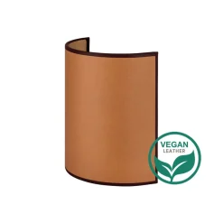 Væglamper ^ Envostar væglampe Idun brun højde 24 cm naturmateriale vegansk