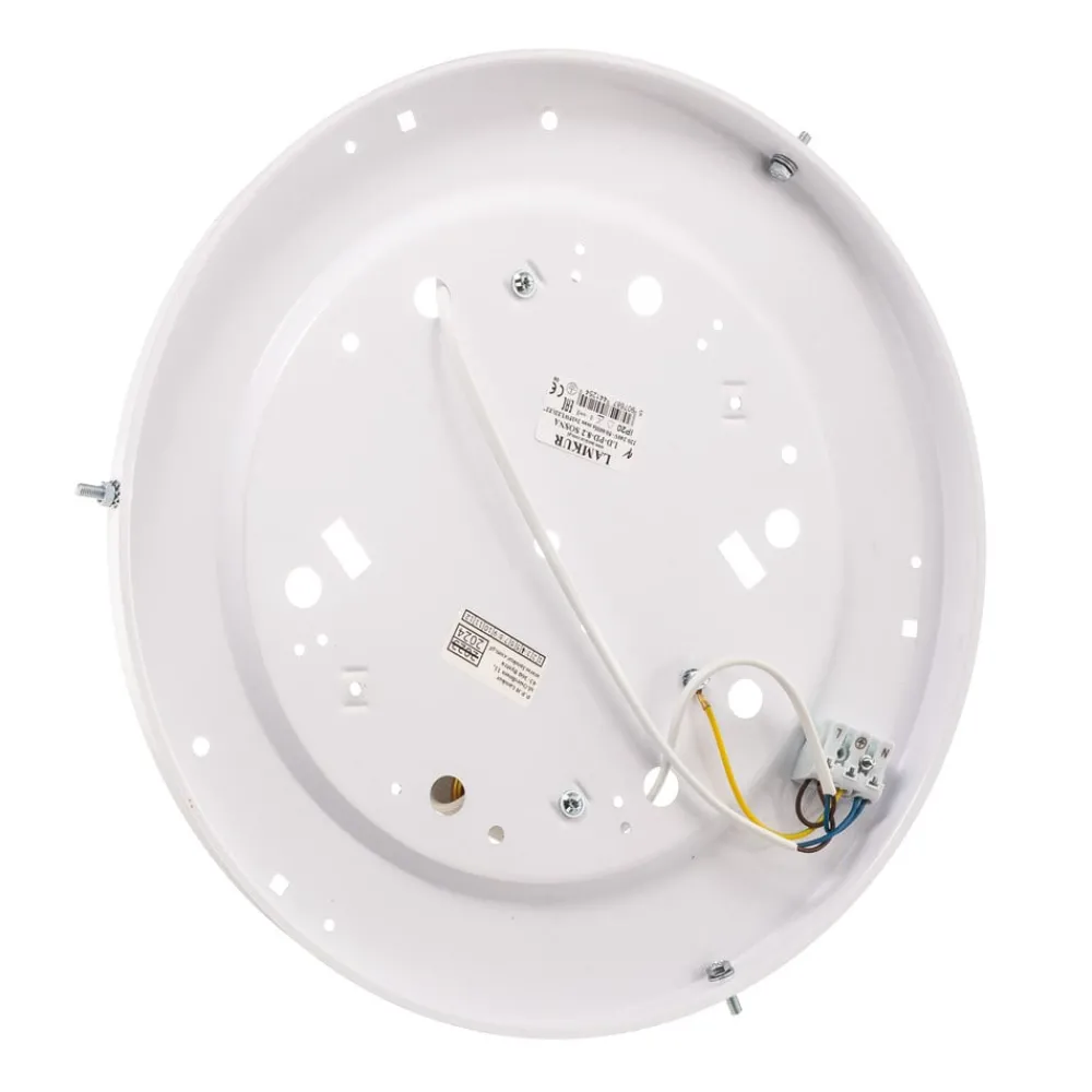 Loftlamper ^ Envostar Zeus loftlampe i træ, fyr, Ø 37 cm