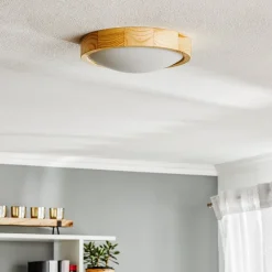Envostar Gang|Loftlamper > Zeus loftlampe i træ, fyr, Ø27cm