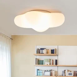 Loftlamper|Loftlamper ^ Mantra Iluminación Eos loftslampe i form af en sky, 50 cm