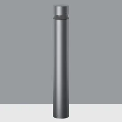ERCO Skinnesystem > Castor gadelampe grafit 80 cm 360° 16 W 840