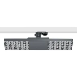 Skinnesystem ^ ERCO Jilly 230 V BT 15 W extra wide 830 sort/sølv