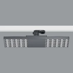 Skinnesystem ^ ERCO Jilly 230 V BT 15 W oval, bred 840 sort/sølv