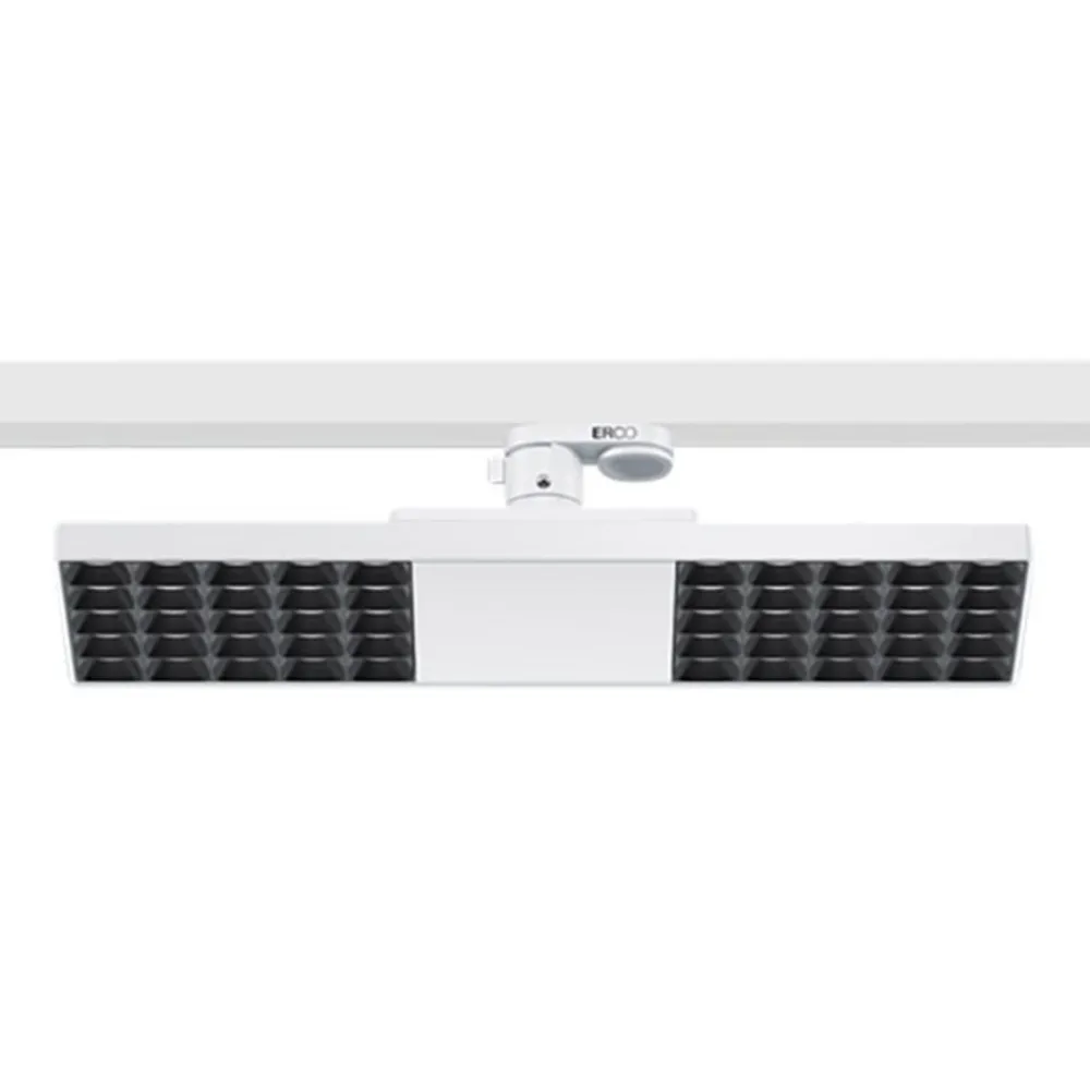 ERCO Skinnesystem > Jilly 230 V 15 W oval wide 840 hvid/sort