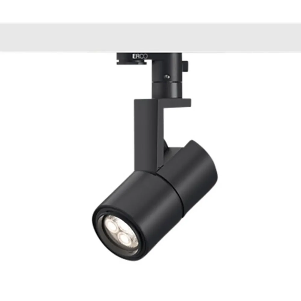 ERCO Skinnesystem > Parscan 230 V spot 6 W 930 sort