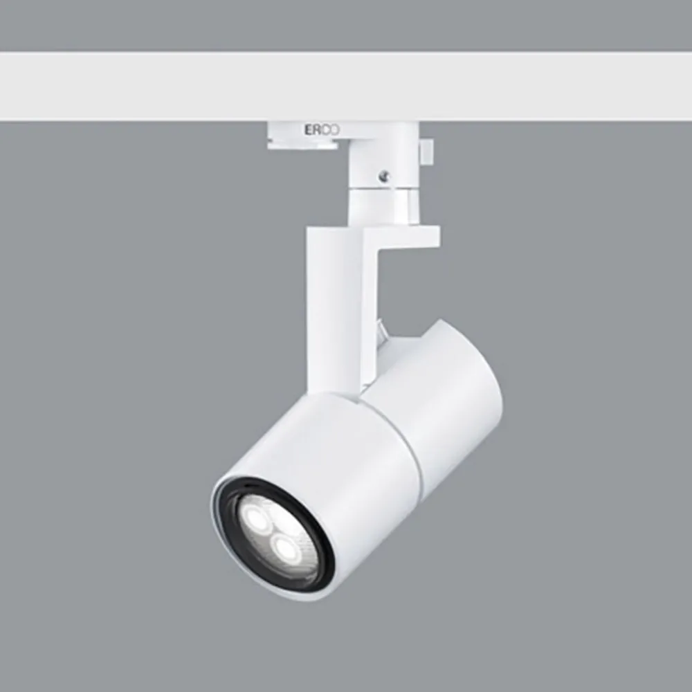 ERCO Skinnesystem > Parscan 230 V spot 6 W wallwash 940 hvid