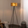 Euluna Gulvlamper > gulvlampe Zofia, guldfarvet