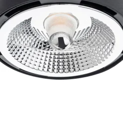 Euluna Loftlamper|Loftlamper > loftspot Chloe, sort, Ø 11,5 cm stift stål
