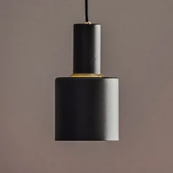 Euluna Pendellamper|Pendellamper > Selma hængelampe, 1 lyskilde, sort, Ø 11 cm