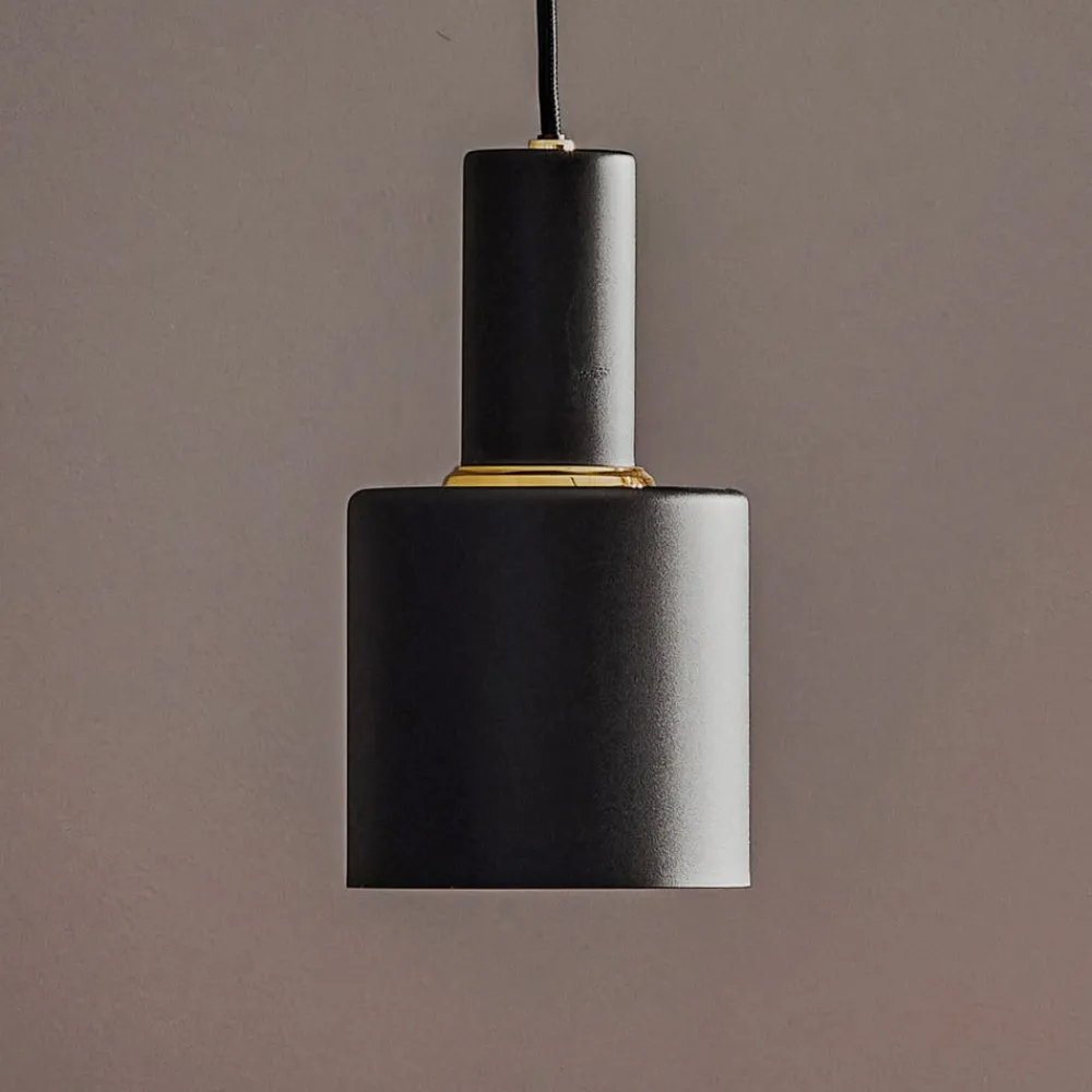 Euluna Pendellamper|Pendellamper > Selma hængelampe, 1 lyskilde, sort, Ø 11 cm