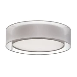 Euluna Loftlamper > Tibu loftlampe, tekstil, Ø50cm, grå