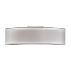 Euluna Loftlamper > Tibu loftlampe, tekstil, Ø50cm, grå