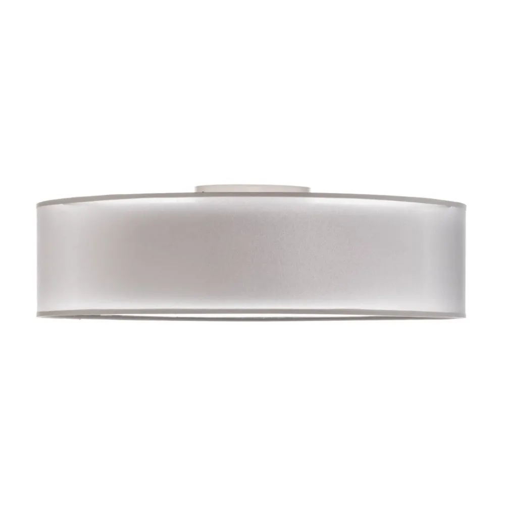 Euluna Loftlamper > Tibu loftlampe, tekstil, Ø50cm, grå